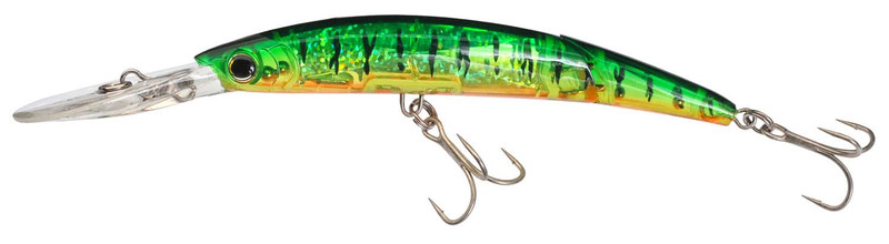 Yo-Zuri F1155 Crystal 3D Minnow Deep Diver Jointed Lure HT Hot Tiger