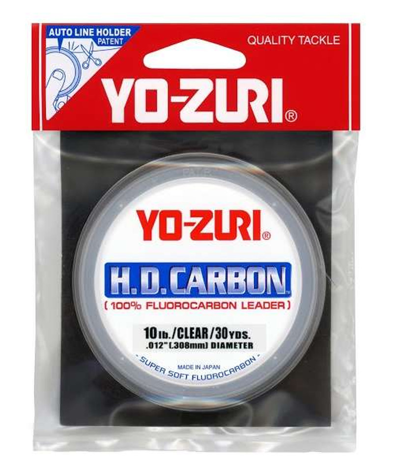 Yo-Zuri Topknot Fluorocarbon Mainline 200yd Spool - 10 lb