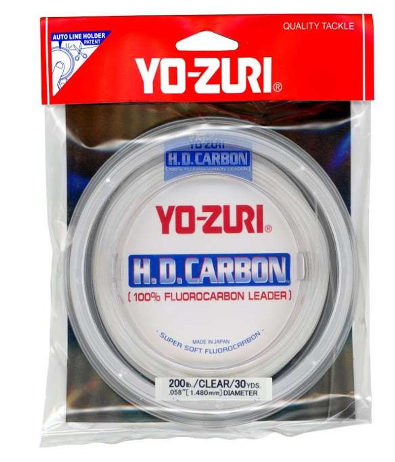 Yo-Zuri T7 Premium Fluorocarbon Fishing Line Clear 6 lb. 200 yds