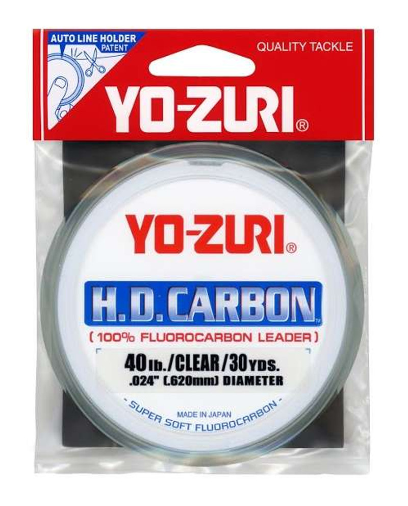 Yo-Zuri Clear Fluorocarbon Leader 30yd Spool - Capt. – Capt