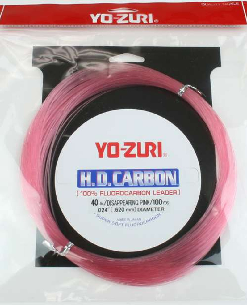 Yo-Zuri HD40LB-DP-100-SPL Fluorocarbon Leader Wrist - TackleDirect