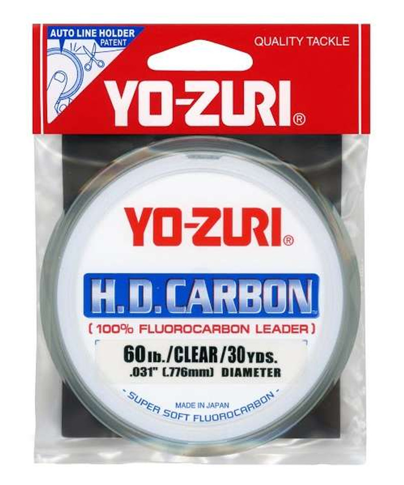 Yo-Zuri HD60LB-CL HD Fluorocarbon Leader