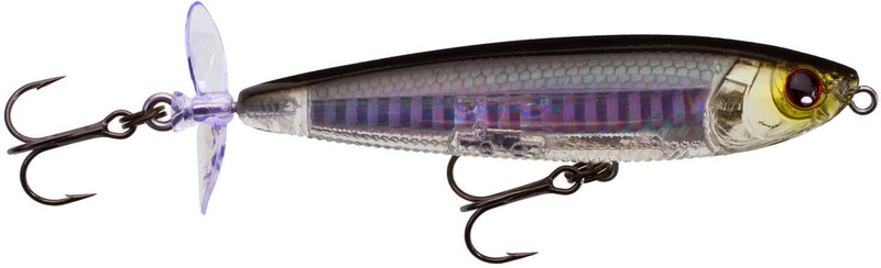 Yo-Zuri R1107 3DB Prop Lures PSBL Prism Silver Black