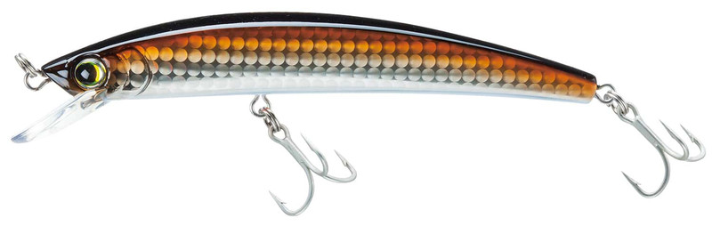 Yo-Zuri R1130 Crystal Minnow Sinking Lure Haj Bronze