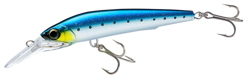 Yo-Zuri Hydro Magnum Sinking Trolling Minnow Lures – White Water