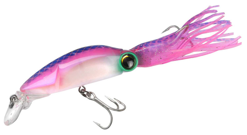 Yo-Zuri R1166-CPHP 3D Squirt Floating Lure, Hot Pink, 190mm 7-1/2