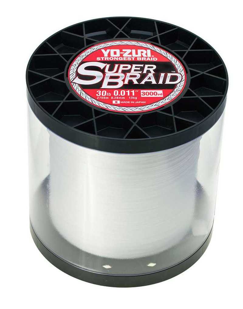 Yo-Zuri SuperBraid - 3000 yds - 30 lb - White