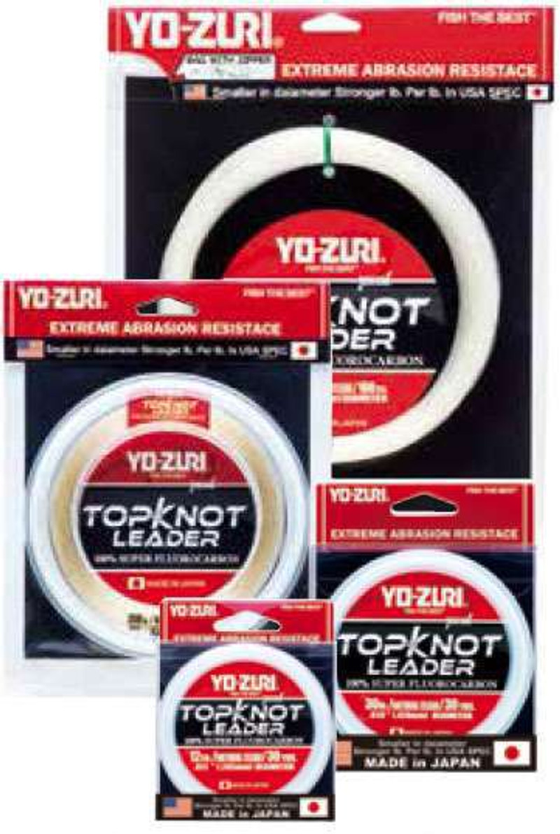 Yo-Zuri Topknot Leader Clear | 40lb