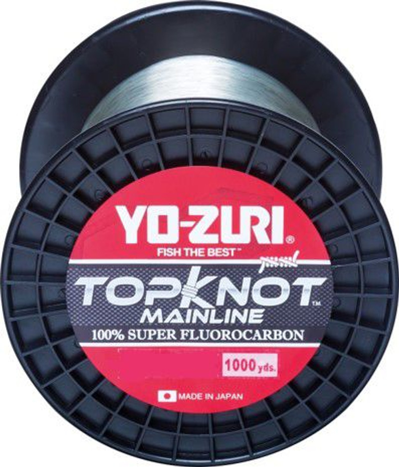 Yo-Zuri TopKnot Mainline Fluoro - 1000 yd - 20lb - Natural Clear