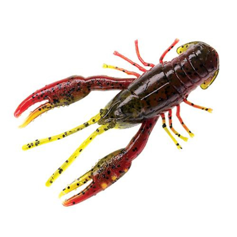 Yum Lures YCRB206 Craw Bug Fishing Bait, Crawdad, 2.5 