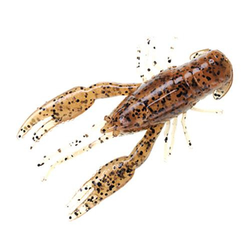 YUM Craw Chunk - Black Neon - 3.25