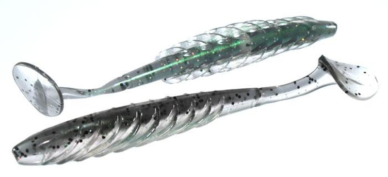 Yum Pulse Swimbait - 4.5in - Gray Flake Shad