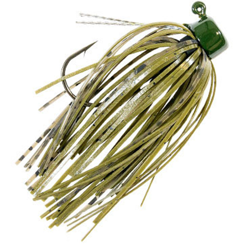 Z-Man Shroomz Micro Finesse Jig - Green Pumpkin - TackleDirect