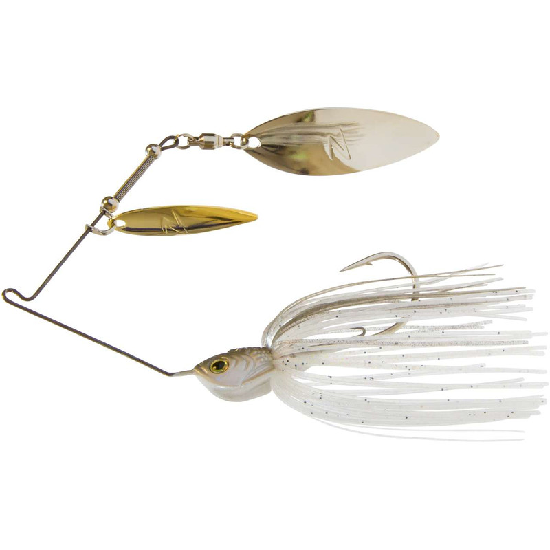 Z-Man Slingbladez Double Willow Spinnerbait - 1/2oz - Chartreuse Pearl