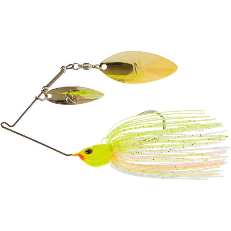 Z-Man SlingbladeZ Double Willow Spinnerbait - 3/8oz - Red Perch