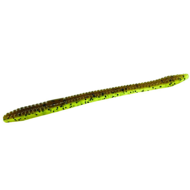 Zoom Finesse Worm Bait 4-1/2in Summer Craw - TackleDirect