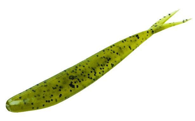 Zoom Super Salt Plus The Fluke Baby Bass Bait, 10 count