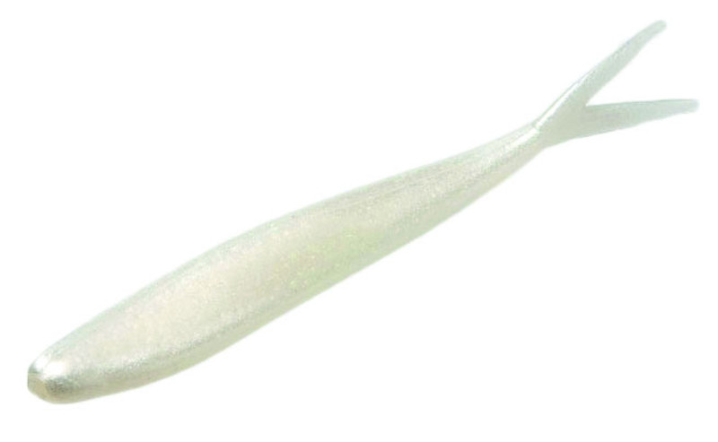 Pearl White Fluke – Lightnin' Lures