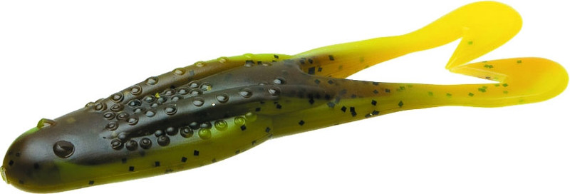 Zoom Horny Toad Bait - 4-1/4in - Bullfrog - TackleDirect