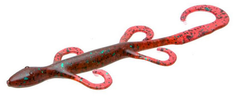 Zoom Lizard Bait - 6in - Red Bug - TackleDirect