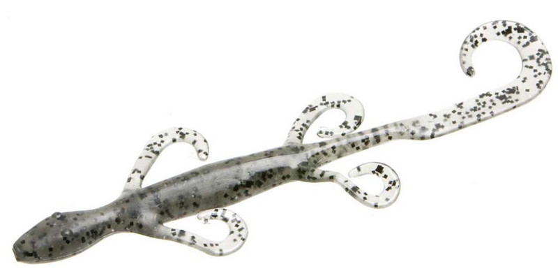 Zoom Lizard Bait - 6in - Salt and Pepper - TackleDirect