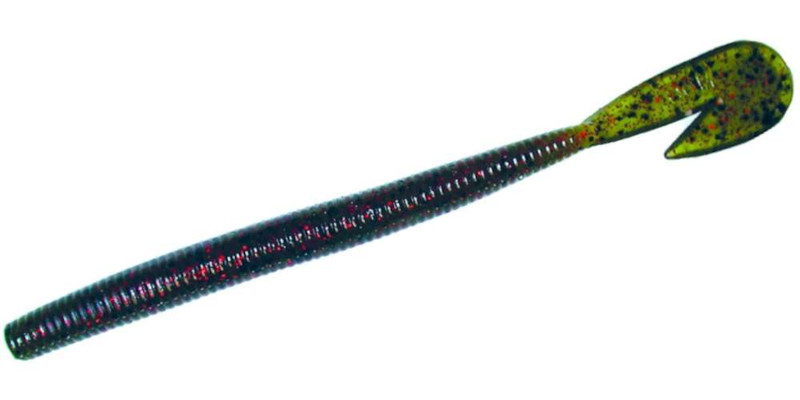 Zoom Mag Ultra-Vibe Speed Worm - 6in - Watermelon Red - TackleDirect