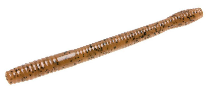 Zoom Magnum Finesse Worm Bait 5in Pumpkin - TackleDirect