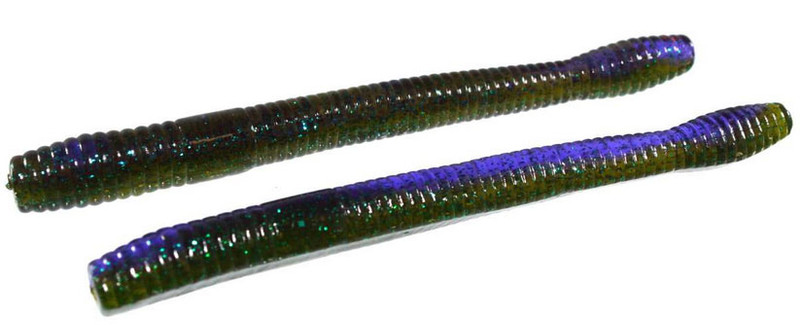 Zoom Magnum Finesse Worm Bait 5in Purple Passion - TackleDirect