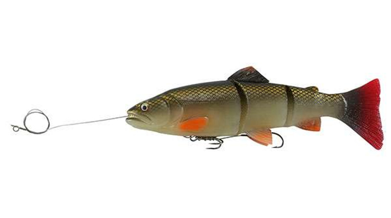 Savage Gear 3D Line Thru Trout - Dirty Silver - 8in