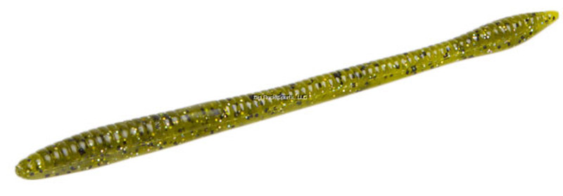 Zoom Trick Worm Bait 6-1/4in Watermelon Magic - TackleDirect