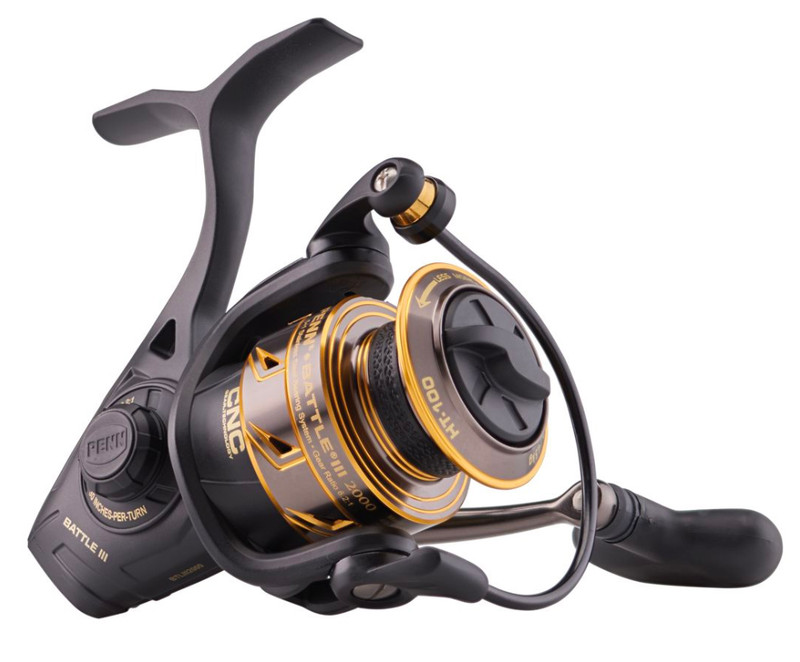 Penn BTLIII2000 Battle III Spinning Reel - TackleDirect