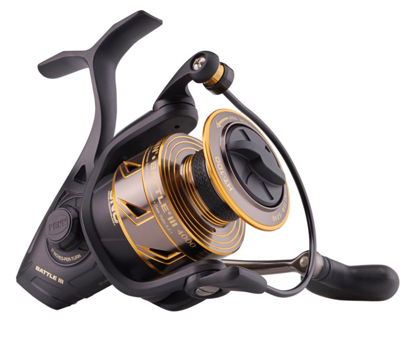 Penn BTLIII4000701M Battle III Spinning Combo - TackleDirect