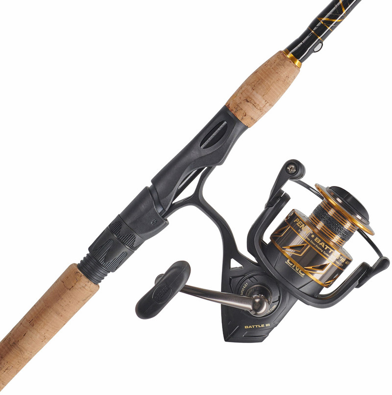 Penn Battle 2 8ft Rod 5000 Spinning Reel Fishing Combo for Sale in