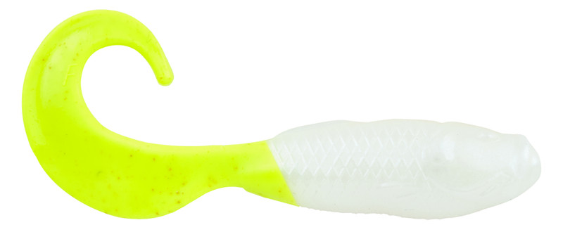 Berkley PowerBait Saltwater Mullet Soft Swimbait - Glow/Chartreuse, 4in -  Glow/Chartreuse