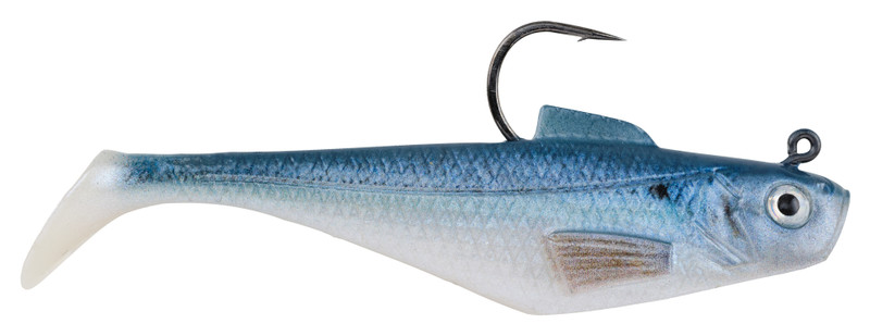 Berkley PowerBait Pre-Rigged Swim Shad - 2in - HD Blueback Herring