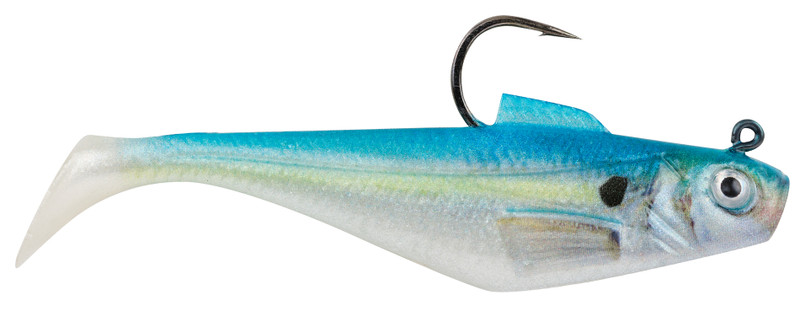 Buy Storm Wildeye Swim Shad Rigged Soft Bait 11cm online at