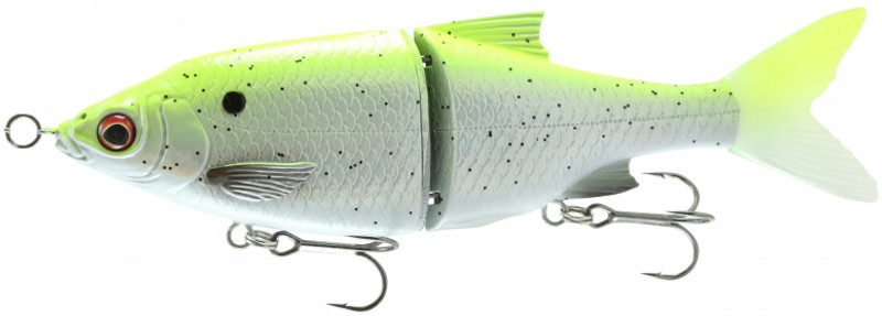 Mean Mouth Glide Bait | Chartreuse Speckle; 7 in. | FishUSA