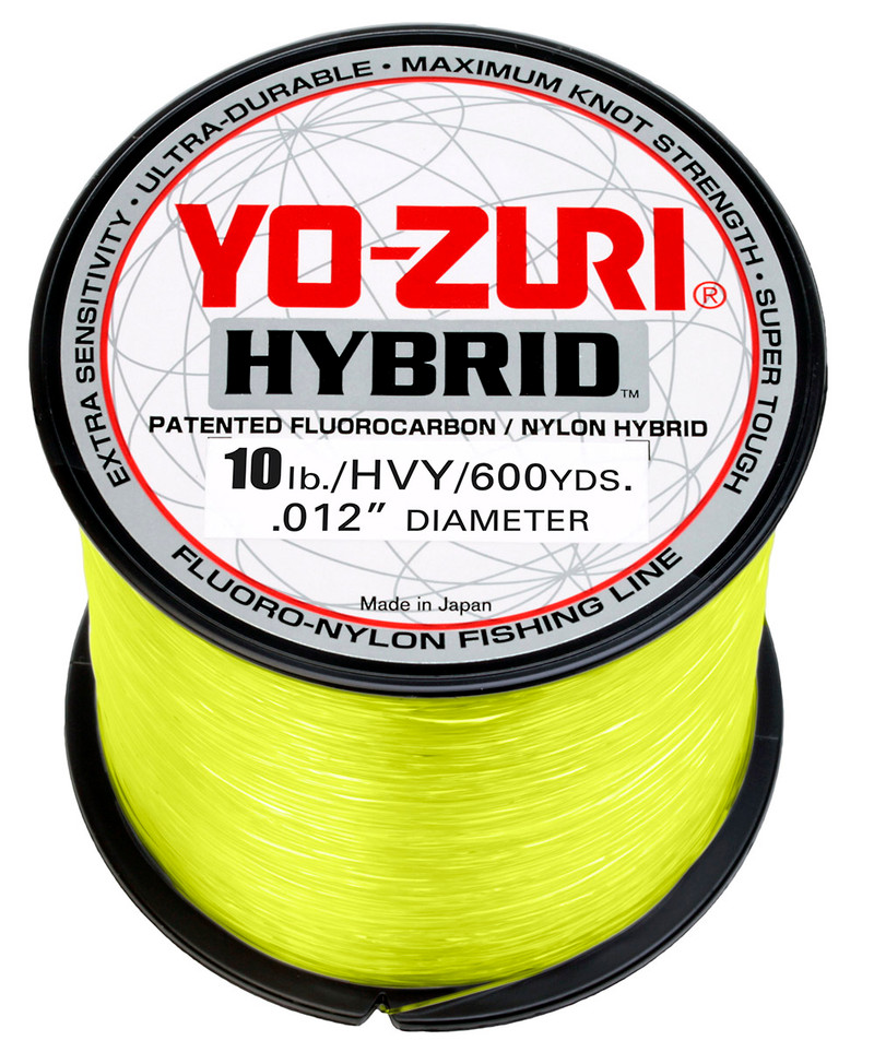 10LB-600YD ULTRA SOFT YO-ZURI HYBRID Fluorocarbon Fishing