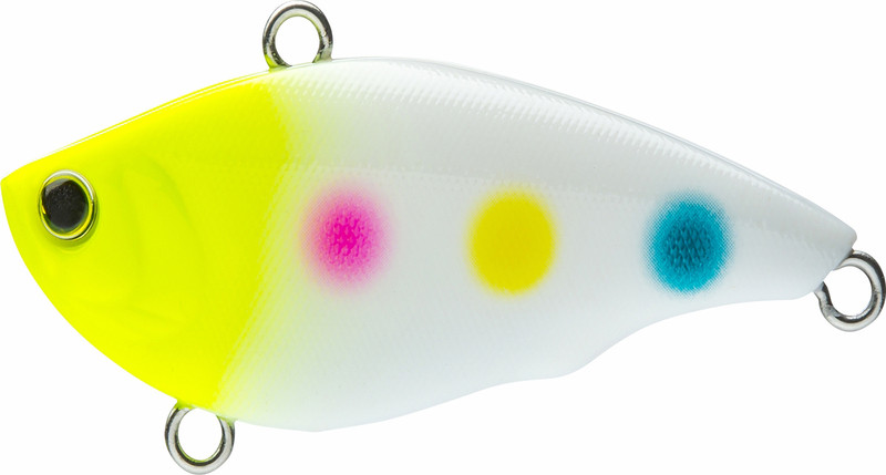 Yo-Zuri R1354 Rattln Vibe Mini Lure - UV Blue Tiger - TackleDirect