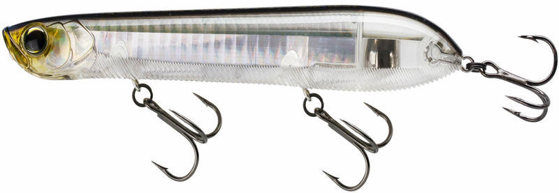 Yo-Zuri R1373 3DB Pencil Popper Lure - Prism Silver Black