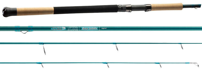 St.croix Mojo Inshore 1 Section Spinning Rod Golden