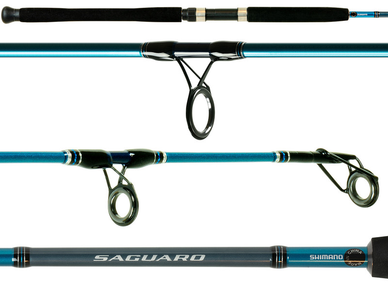 Shimano Saguaro B Boat Spinning Rod - SGBS66MHB - 6'6 - 20-50 lb.