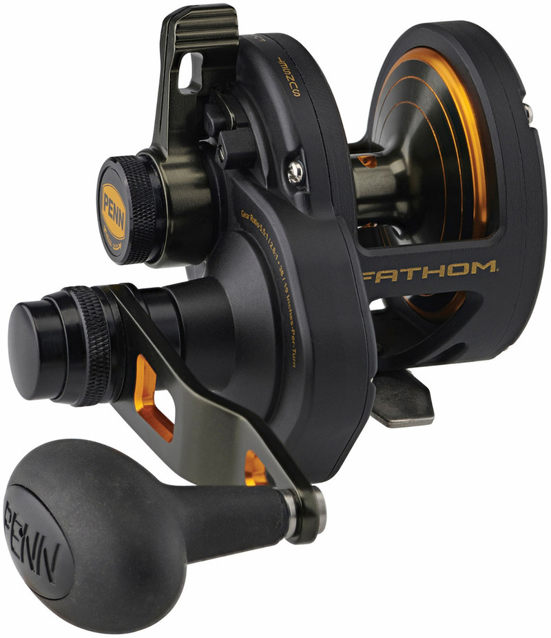 Penn FTH15XNLD2 Fathom lever Drag 2-Speed Reel - TackleDirect