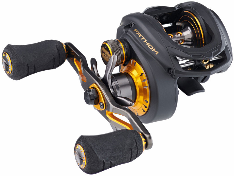 Okuma Komodo SS 200-Size Left Handed 7.3:1 Ratio Lowprofile Baitcast  Fishing Reel 