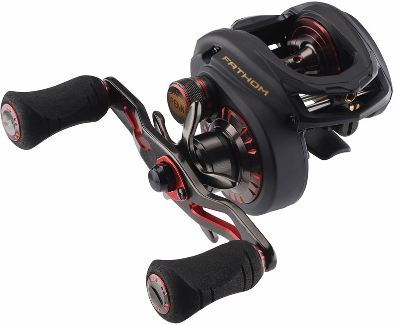 Okuma Komodo SS Low Profile Baitcast Reel With Twin Paddle Handle