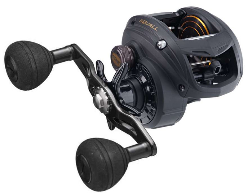 Buy PENN Squall 400 Low Profile Baitcaster Reel online at