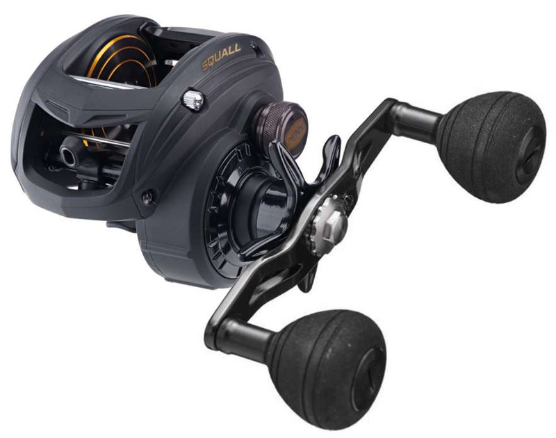 リール ペン Penn SQL400LPLH PENN Squall Low Profile Reel Black