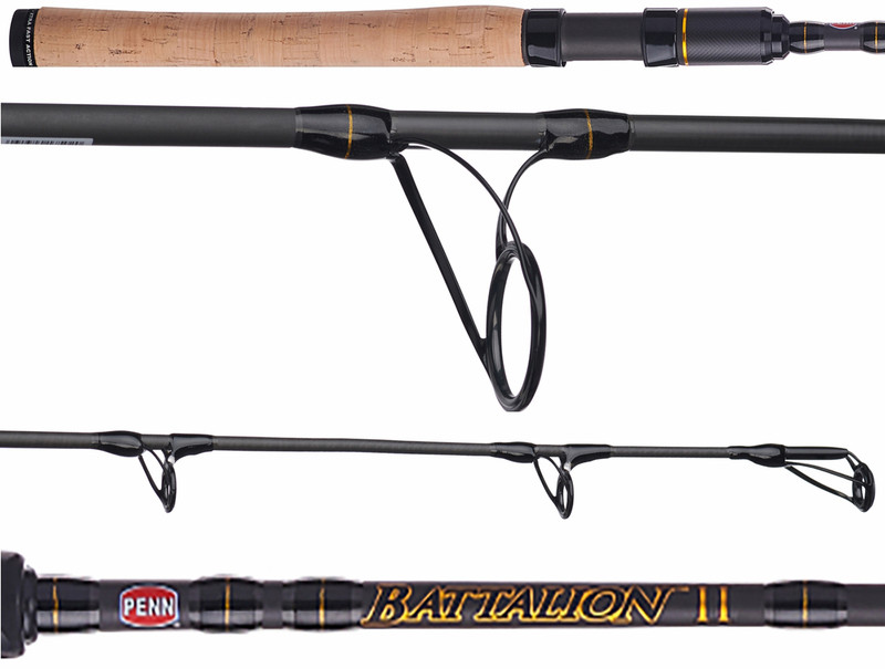 Penn Battalion Inshore Spinning Rods - TackleDirect