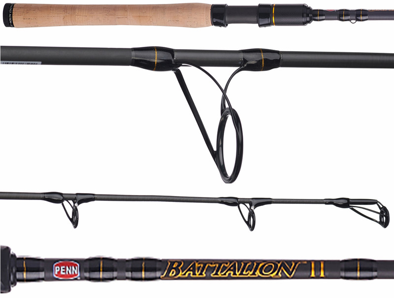 Penn Battalion Inshore Spinning Rods - TackleDirect