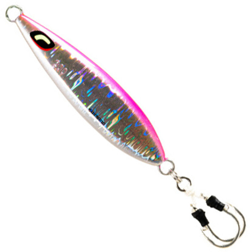 Shimano Butterfly Wing-Fall Jig - 160g - Pink Silver - TackleDirect